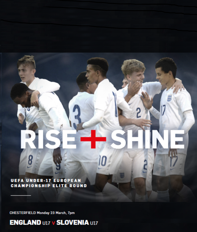 England Under 17s Prepare for Proact Visit
