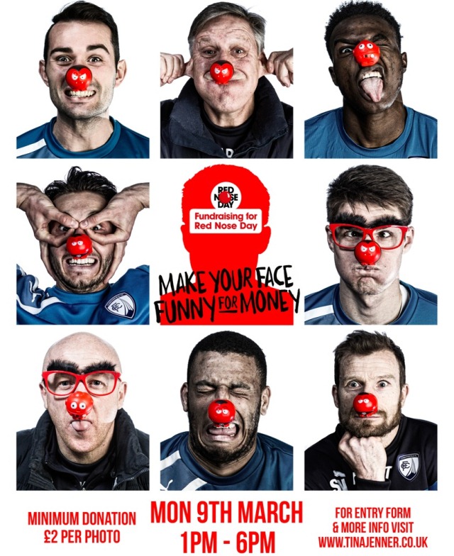 Funny Photoshoot for Comic Relief
