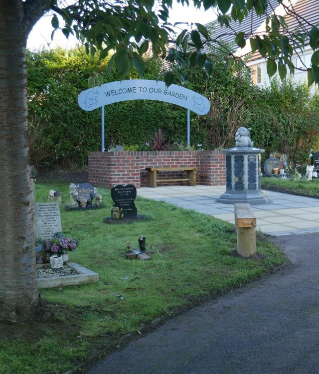 Staveley baby memorial