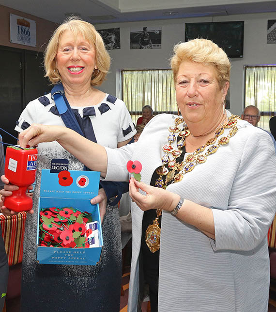 Mayor Royal British Legion Chesterfield FC