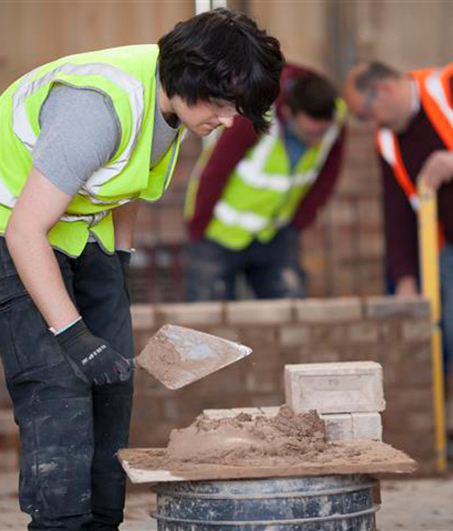 construction apprentice grant funding chesterfield