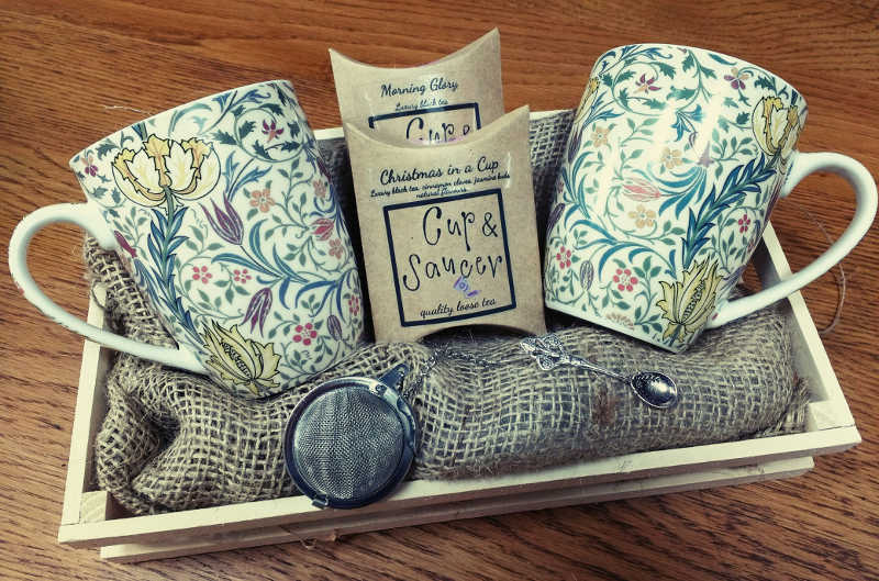 Cup & Saucer - Tea for Two Hamper
