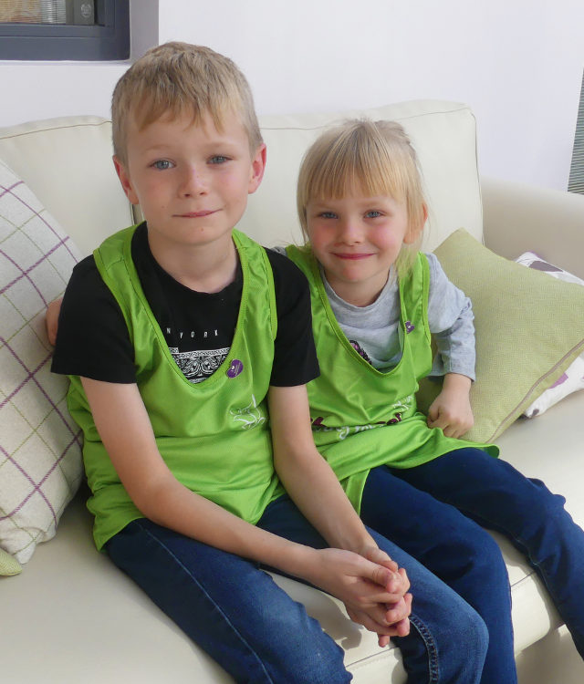Half Marathon grandad grandchildren pride