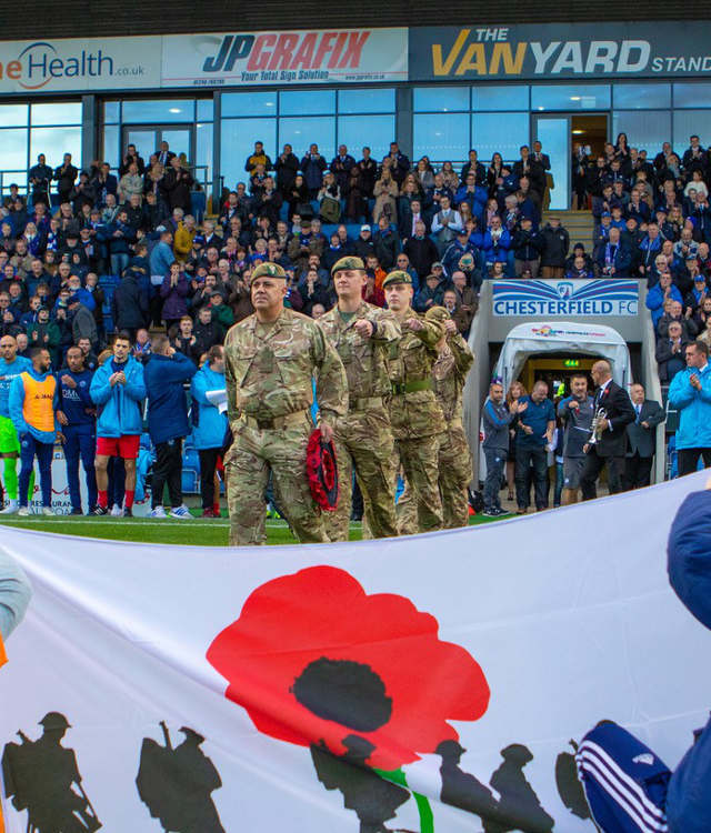 Chesterfield FC Royal British Legion