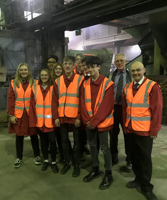 Made in Chesterfield 2019 - Brookfield visit UCB