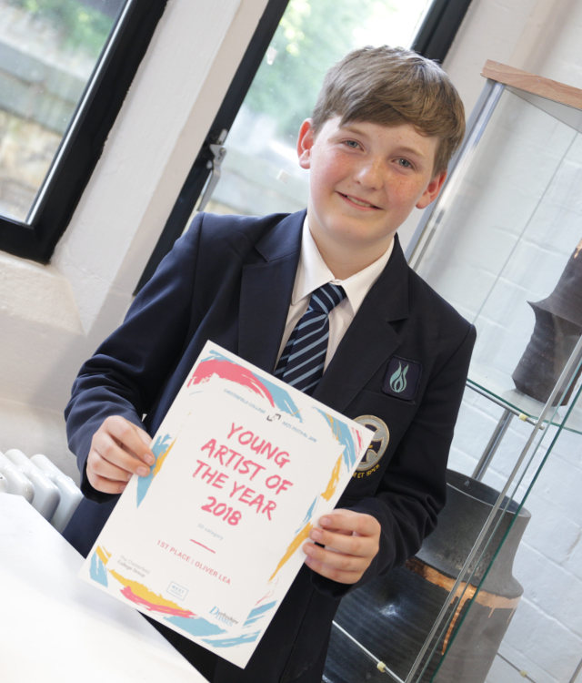 Chesterfield College competition local Young Artist of the Year