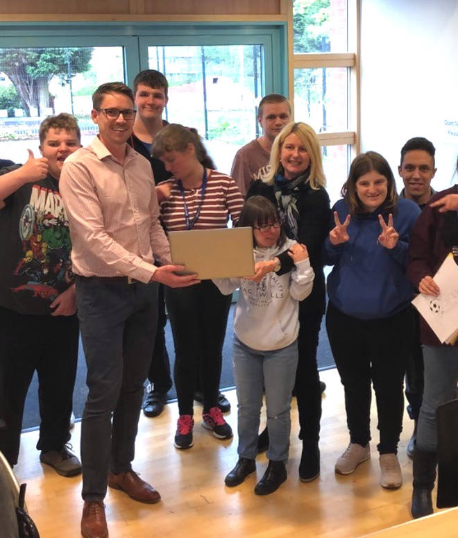 Magnifica Donates Brand New Laptop To Fairplay