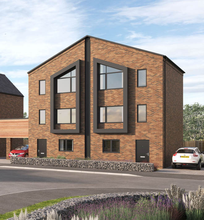 Avant Homes' Waterside Quarter Chesterfield Waterside