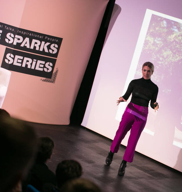 Georgie Barrat inspires local students