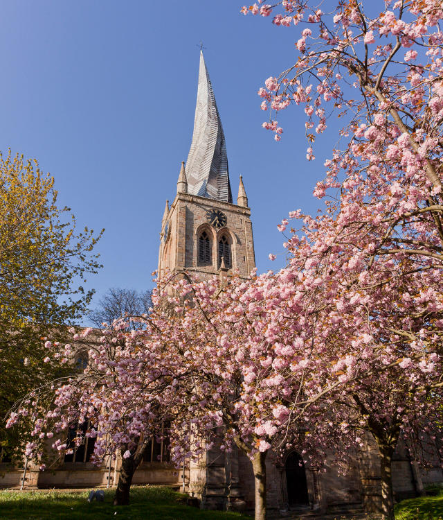spire summer view