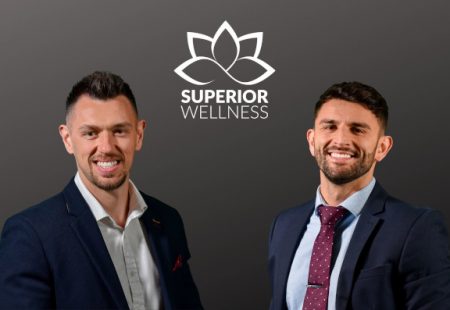 Rob Carlin left, Gareth Ward right - employees of Superior Wellness