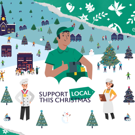 Support Local Promo Block