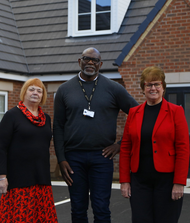 Harehill Mews - Cllr Ludlow - Eric Rule - Cllr Gilby