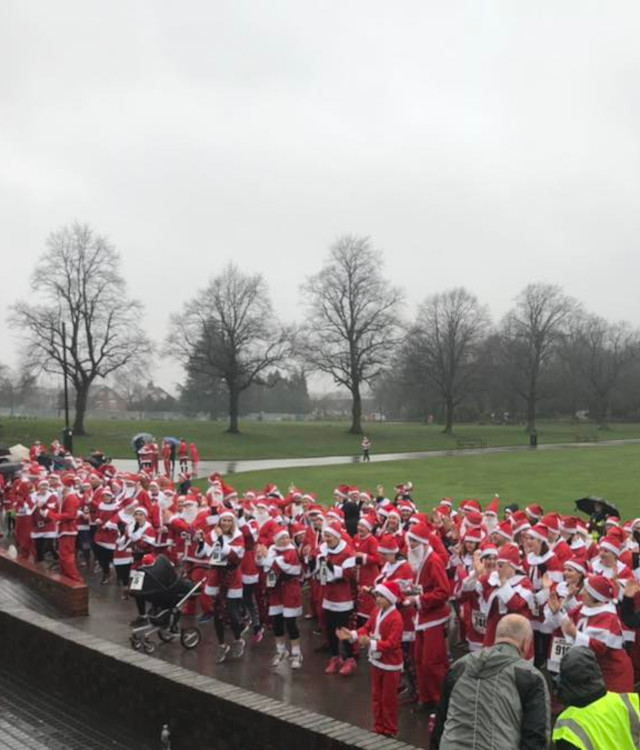 santa fun run queens park
