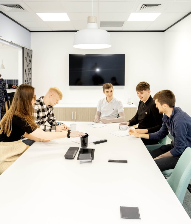 BHP team meeting at One Waterside Place office