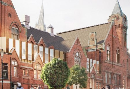 Artists impression of Stephenson Memorial Hall
