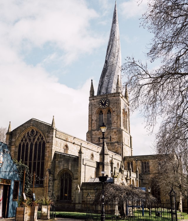 Chesterfield spire Derbyshire Economic Partnership