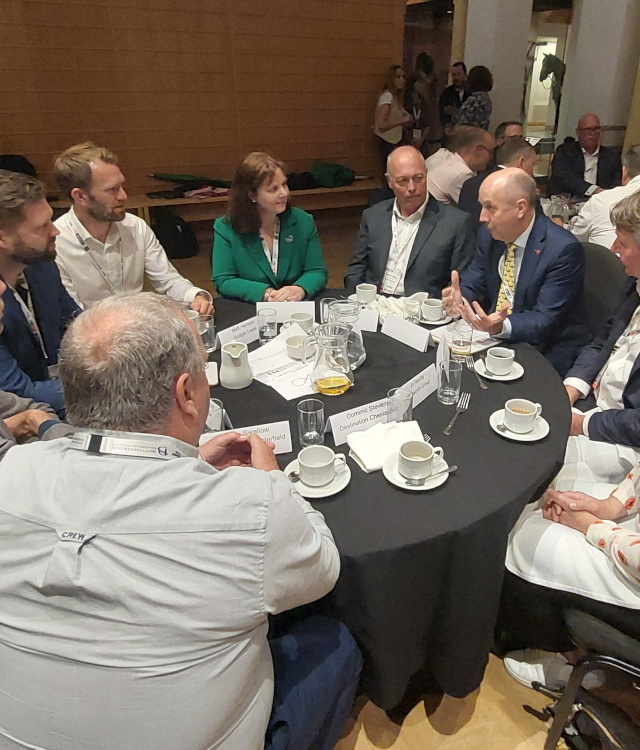 Lunch meeting at UKREiiF