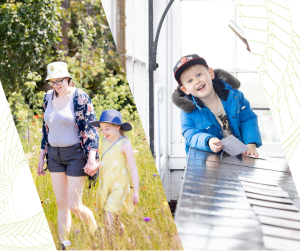 Family fun at attractions in Chesterfield, left Queen's Park and right Barrow Hill Roundhouse