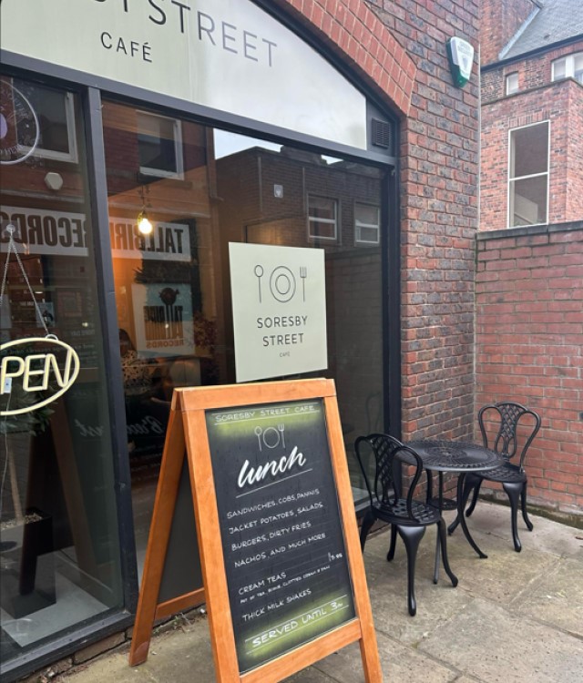 soresby cafe exterior