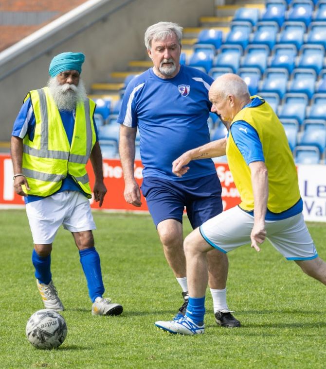 Walking Football at the SMH Group Stadium