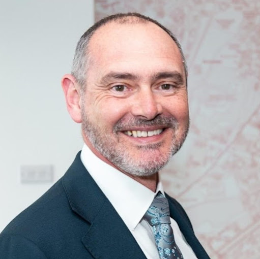 Headshot of Andrew Bland, A Bland Surveyor