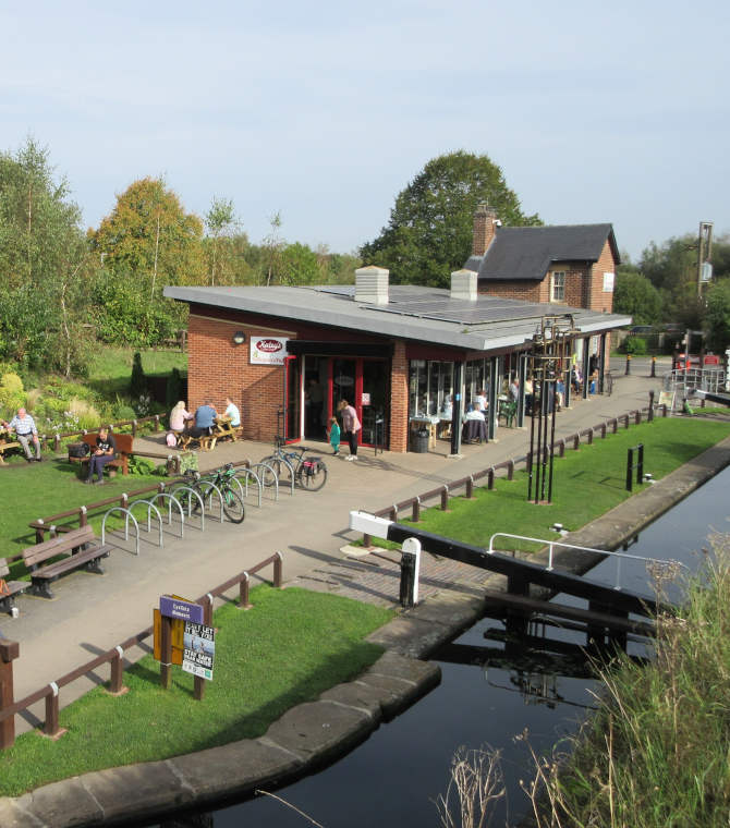 Hollingwood Hub on the Chesterfield Canal
